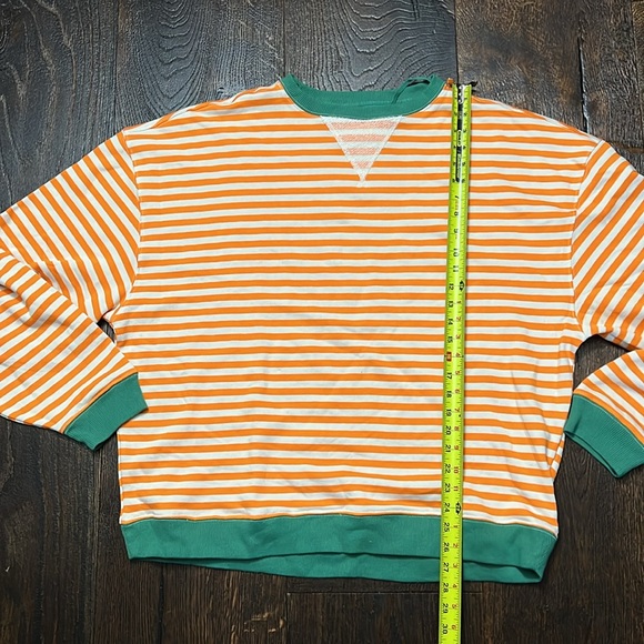 We The Free Classic Striped Oversized Crewneck - Picture 5 of 16